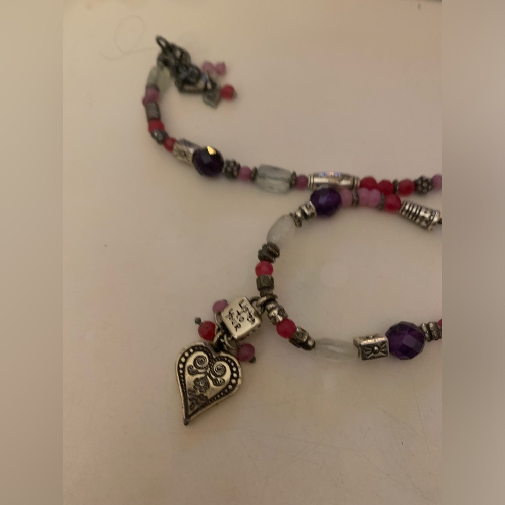 Brighton necklace, bracelet, earrings